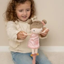 Little Dutch Little Pink Flowers Kuschelpuppe - Rosa - 35 Cm -Little Dutch Little Dutch Little Pink Flowers Knuffelpop Rosa 35 cm 5 1 6987