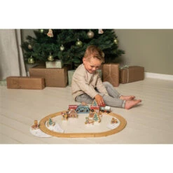 Little Dutch Holzeisenbahn Set Weihnachten -Little Dutch little dutch holzeisenbahn set weihnachten3