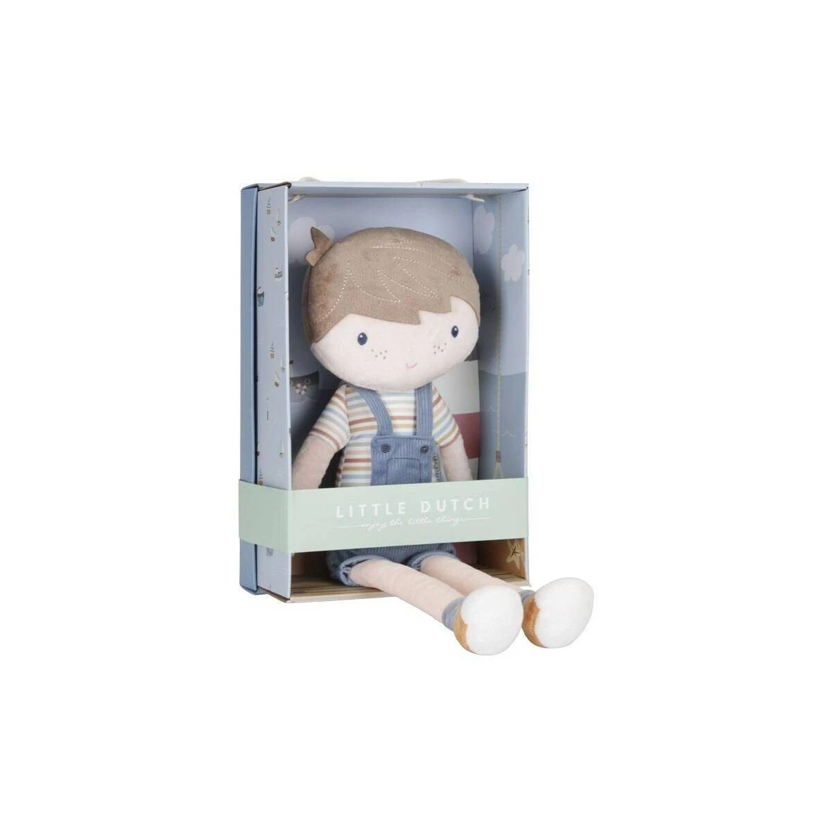 Little Dutch Kuschelpuppe Jim 50cm Neu 3 Little Dutch Kuschelpuppe Jim 50cm Neu