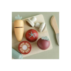 Little Dutch Schneide-Gemüse Aus Holz 8 Little Dutch Schneide-Gemüse Aus Holz -Little Dutch little dutch schneide gemuese aus holz4