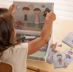 Little Dutch Magnetpuzzle Jim & Rosa 11 Little Dutch Magnetpuzzle Jim & Rosa -Little Dutch little dutch magnatic playboard1 1280x1280