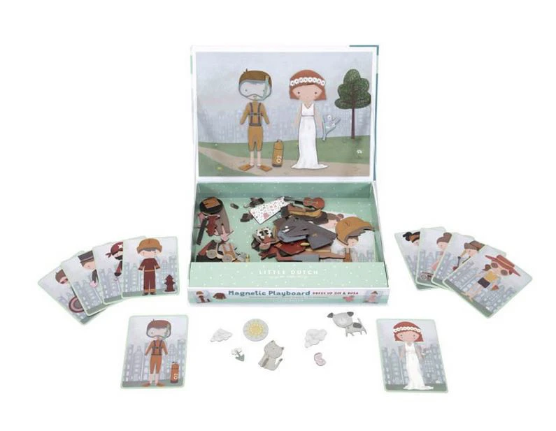 Little Dutch Magnetpuzzle Jim & Rosa 4 Little Dutch Magnetpuzzle Jim & Rosa – Bild 2