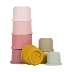 Little Dutch Stapelbecher 9 Little Dutch Stapelbecher -Little Dutch little dutch stapelbekers roze 3 408e