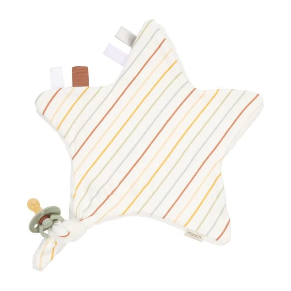 Little Dutch Knuffeldoek Ster Vintage Sunny Stripes TE20502002 4 Little Dutch Knuffeldoek Ster Vintage Sunny Stripes TE20502002 – Bild 2